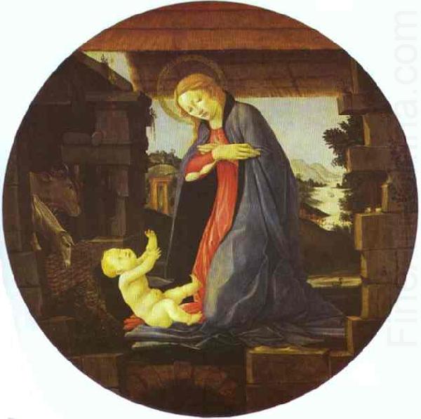 The Virgin Adoring Child, Sandro Botticelli